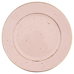 Pale Pink plate med guld kant fra GreenGate - Tinashjem